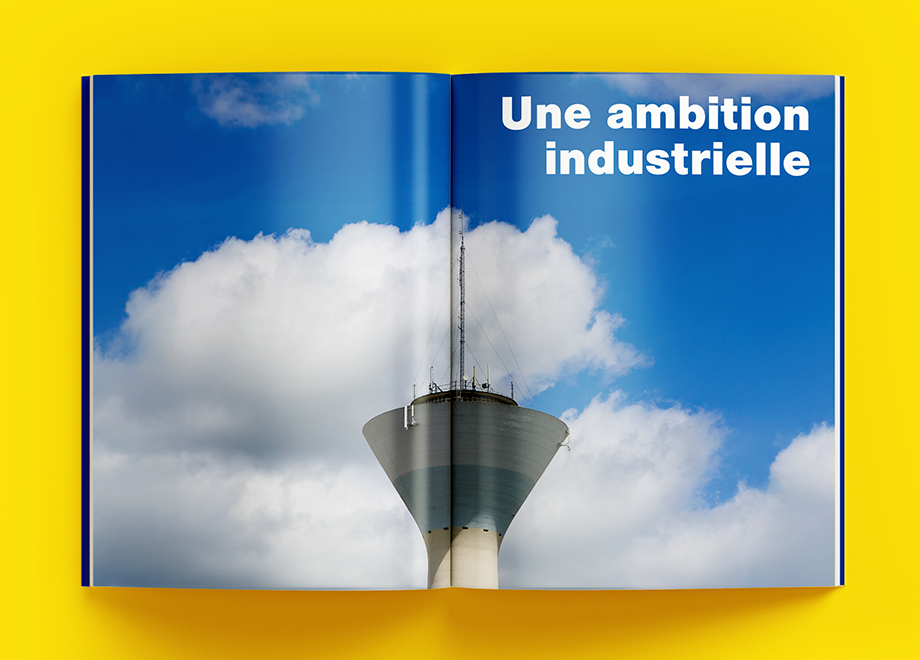 Michelin - livre ouvert sur une page de titre